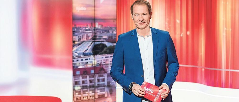 Tim Niedernolte moderiert seit Februar im Wechsel mit Lissy Ishag das ZDF-Magazin „hallo deutschland“. Zuvor hatte er viele Jahre „logo!“ und die „drehscheibe“ präsentiert.