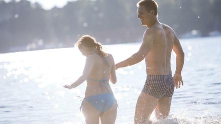 Das Baden im Biesdorfer Baggersee kann schnell gefährlich werden. 