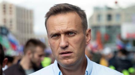 Alexej Nawalny, führender Oppositionspolitiker in Russland (Archivbild von 2019) 