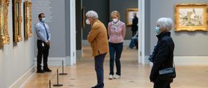 Exquisites Vergnügen. Nur knapp fünf Prozent der Deutschen gehen bundesweit regelmäßig ins Museum. Hier im Barberini in Potsdam.