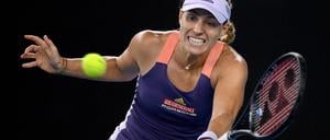 New York, ich komme: Angelique Kerber in Aktion bei den Australian Open dieses Jahres.