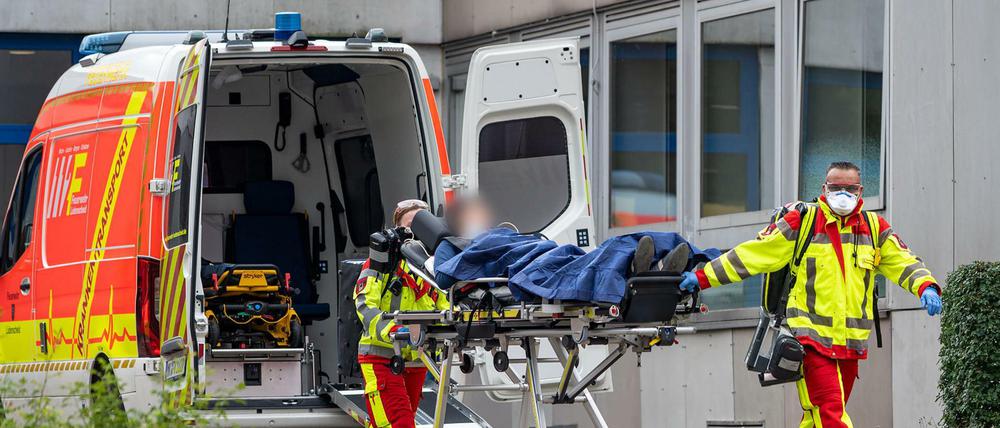 Wespenangriff an einer Schule in Lüdenscheid: Rettungssanitäter im Einsatz