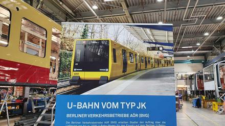 Bisher gibt es von der neuen U-Bahn vom Typ JK nur Simulationen. Eine davon haben die Gastgeber von Stadler auch am Montag nochmal gezeigt.