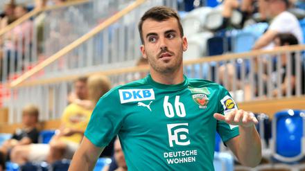 Der Bundesliga-Handballer Milos Vujovic erlitt einen Verkehrsunfall.
