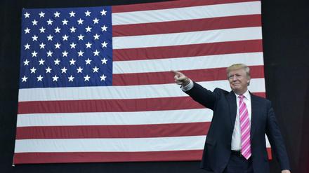 Wahlkampf vor vier Jahren. Damals ahnte noch niemand, wozu Donald Trump 2020 in der Lage ist.