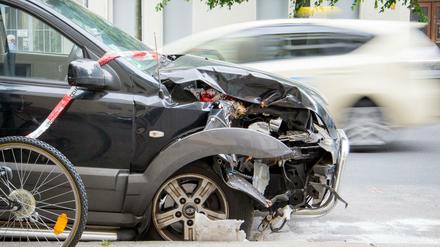 Unfallwagen: Die Schadensbilanz ist sehr unterschiedlich in Deutschland.