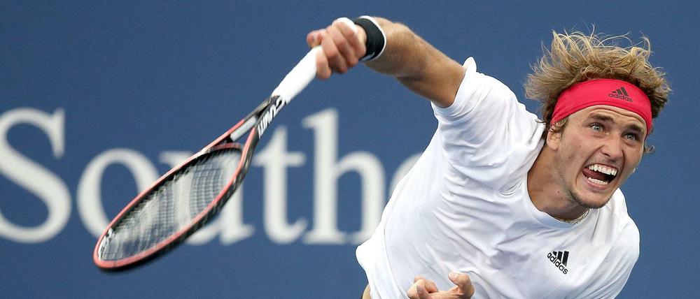 Wieder im Geschäft. Alexander Zverev.