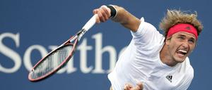 Wieder im Geschäft. Alexander Zverev. 