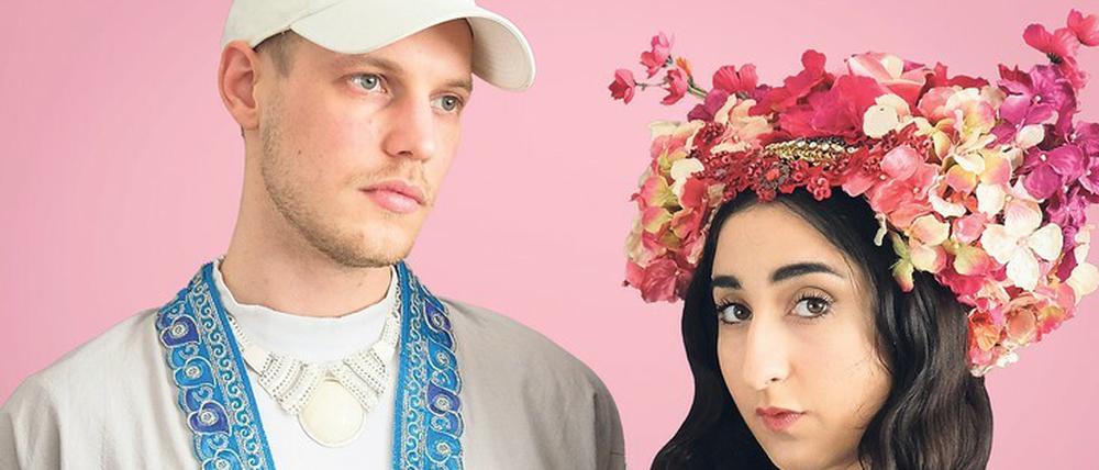 Dialektische Spannung. Lucas Herweg (links) und Dena Zarrin sind Madanii &amp; Llucid. 
