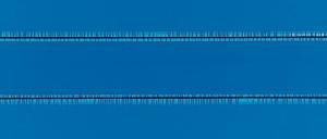Demütig wie ein Amish. Manfred Mayerle schuf 2011 seine ganz eigene „Goldbergvariation“ aus geschichteten monochromen Farben.