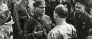 Duzfreund. Hitler und die Führungsriege der SA: Stabschef Ernst Röhm.