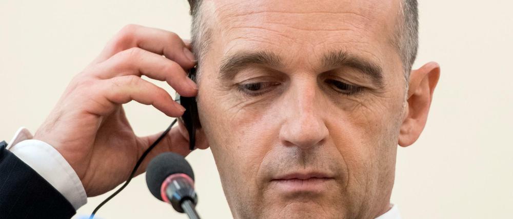 Außenminister Heiko Maas (SPD) will zwischen Griechenland und der Türkei vermitteln.