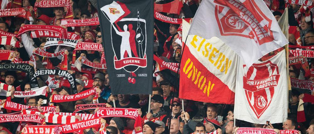 Fans werden in nächster Zeit nicht bei Union-Spielen zu sehen sein.