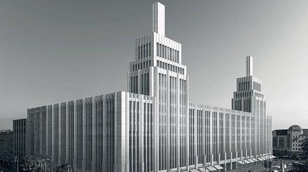 Alte Pracht. So wünscht sich Signa sein neues Karstadt am Hermannplatz. 