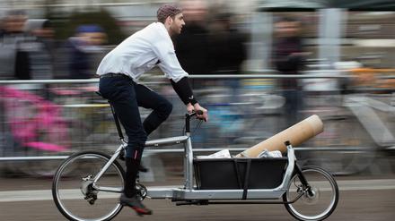 Lastenräder sind praktisch – und können zur Verkehrswende beitragen.