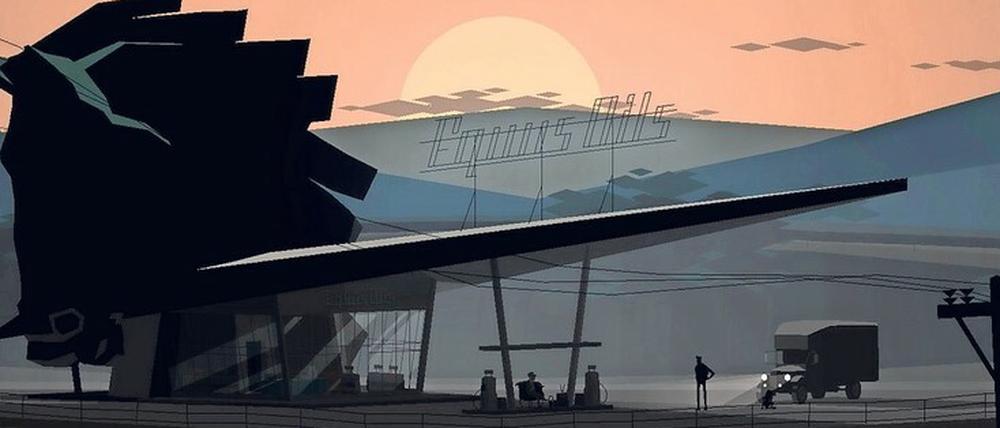 Games sind als Kulturgut seit jeher digital, von einer rein digitalen Gamescom können andere im besten Fall sogar etwas lernen, meint die Branche. Für die Grafik des Spiels „Kentucky Route Zero’“ gilt das sicherlich.
