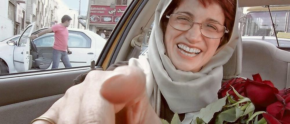 Kämpfernatur. Die Anwältin Nasrin Sotoudeh in Jafar Panahis Film "Taxi Teheran". 