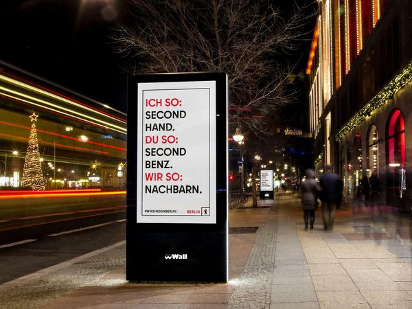 Die neue Kampagne soll immer das gleiche Format haben.