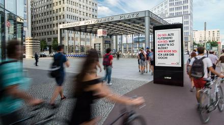 Die Berliner sollen auch selbst Vorschläge für die Plakate machen dürfen.