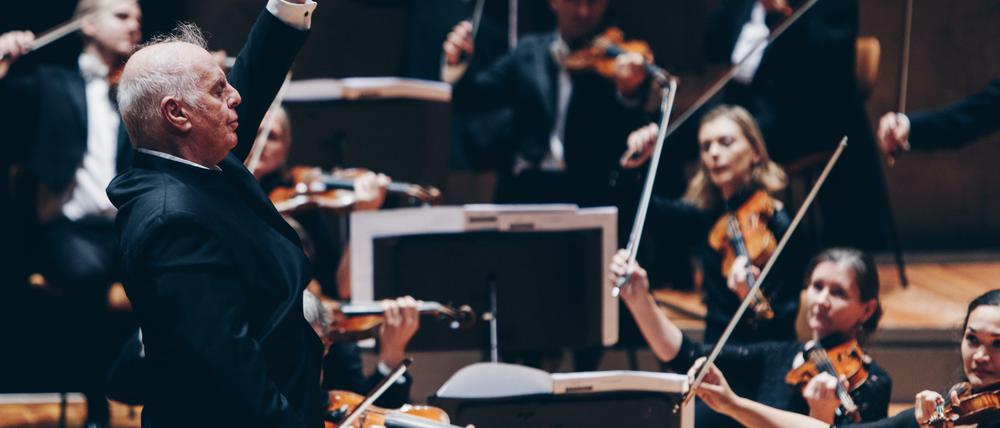 Daniel Barenboim und seine Staatskapelle beim Musikfest 2020 in der Philharmonie.