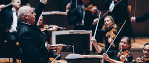 Daniel Barenboim und seine Staatskapelle beim Musikfest 2020 in der Philharmonie.