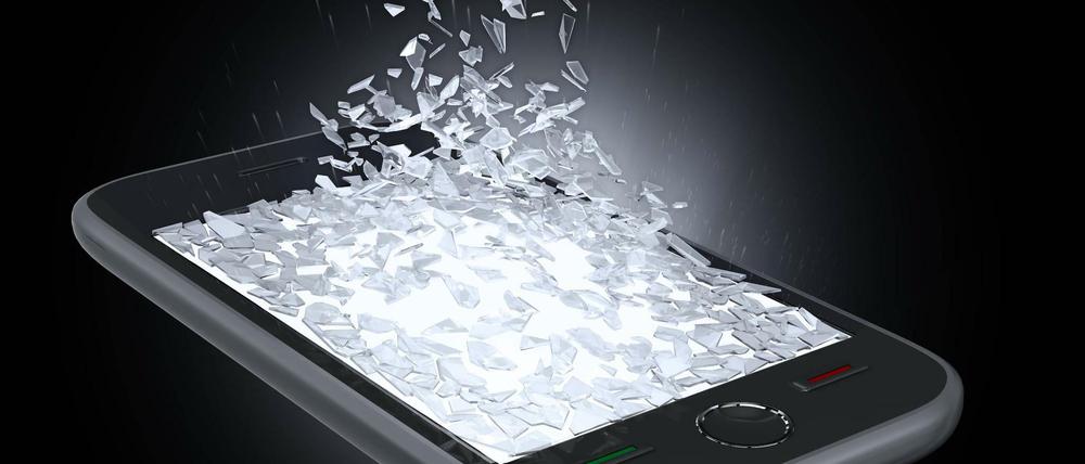 Wer den Schaden hat: Immer wenn ein neues I-Phone kommt, häufen sich die Schadensmeldungen für ältere Modelle.