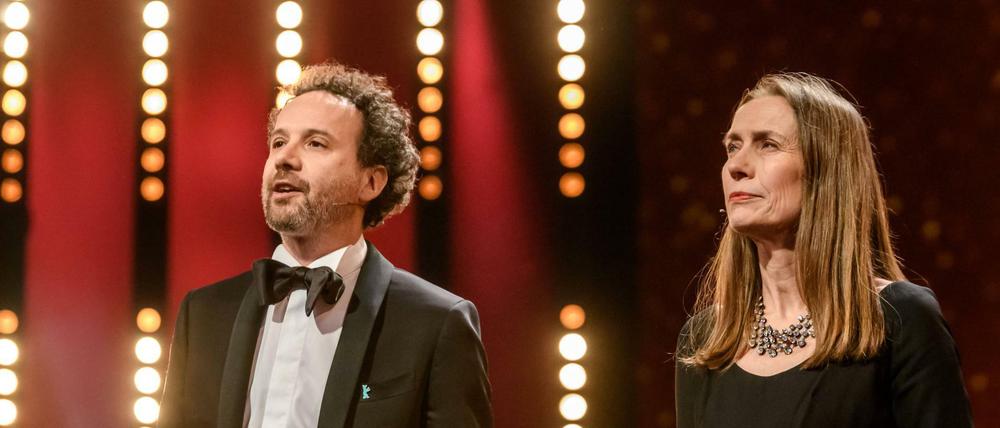 Der künstlerischer Leiter Carlo Chatrian und Geschäftsführerin Mariette Rissenbeek wollen die Berlinale reformieren.