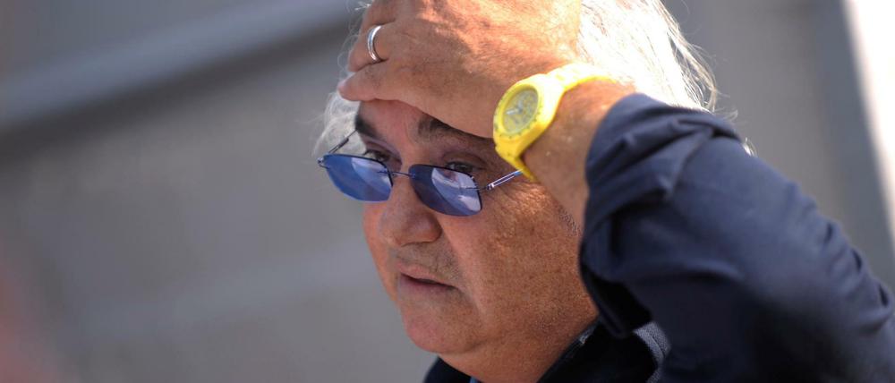 Flavio Briatore in Monza.
