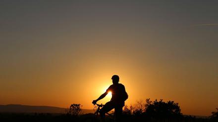 Unser Autor und sein Gravelbike: Es war Liebe auf den ersten Blick.
