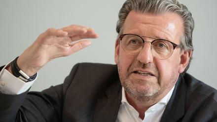 Stefan Wolf, seit 2006 Vorstandvorsitzender von ElringKlinger, führt als ehrenamtlicher Chef des Arbeitgeberverbandes Südwestmetall die Tarifverhandlungen mit der IG Metall.