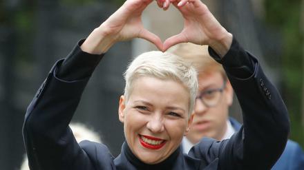 Maria Kolesnikowa, eine der Oppositionsführerinnen von Belarus.
