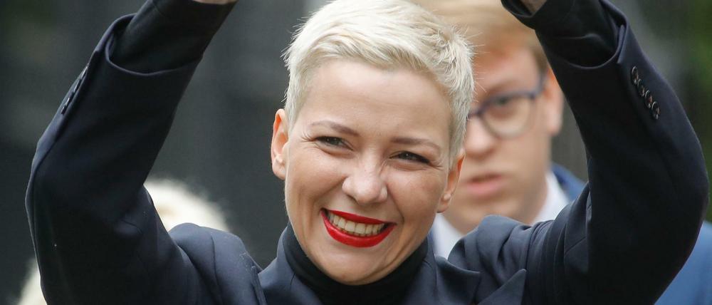 Maria Kolesnikowa, eine der Oppositionsführerinnen von Belarus.