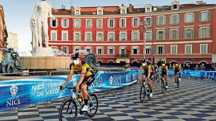 Die Coronakrise stellt die Tour de France vor einige Herausforderungen. 
