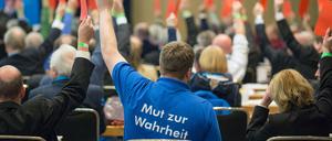 Mitglieder nicht mehr willkommen. Die AfD setzt künftig auf Delegierte. 