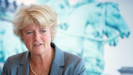 Will mit Bedacht die Namen von Straßen behandeln: Kulturstaatsministerin Monika Grütters.