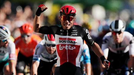 Nicht zu schlagen am Montag: Der Australier Caleb Ewan.