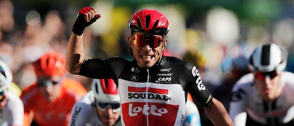 Nicht zu schlagen am Montag: Der Australier Caleb Ewan.