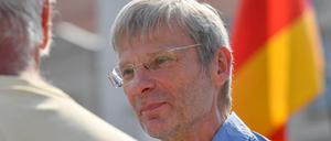 In Brandenburg kein Unbekannter: Christoph Berndt, Vorsitzende des Vereins "Zukunft Heimat".