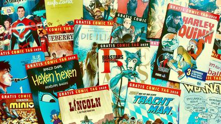 34 Titel gibt s in diesem Jahr beim Gratis-Comic-Tag zur Auswahl.