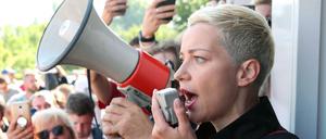 Führende Rolle in der Opposition in Belarus: Maria Kolesnikowa