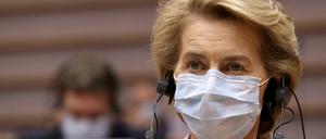Wird bald Werbung für die neuen EU-Anleiheprogramme machen: Kommissionspräsidentin Ursula von der Leyen (CDU).