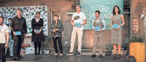 Nikolas Migut, Lisa Maria Neumann, Alexandra Horn, Holger Holland, Hassaan Alhassan und Ferdos Nasri wurden ausgezeichnet.