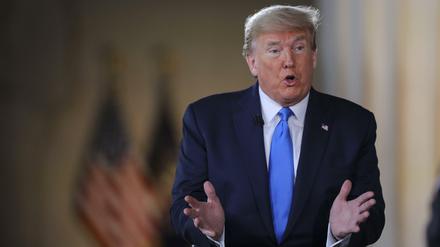 US-Präsident Trump legte einen denkwürdigen Auftritt bei Fox News hin.