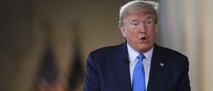 US-Präsident Trump legte einen denkwürdigen Auftritt bei Fox News hin.