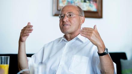 Gregor Gysi, außenpolitischer Sprecher der Partei Die Linke. 