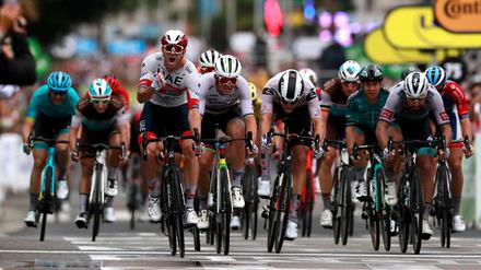 Erster! Alexander Kristoff setzte sich auf der ersten Etappe durch.
