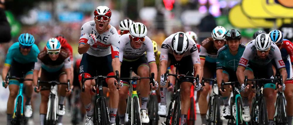 Erster! Alexander Kristoff setzte sich auf der ersten Etappe durch.