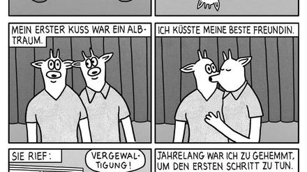 Tierisch menschlich: Eine Szene aus „Ich begehre Frauen“.