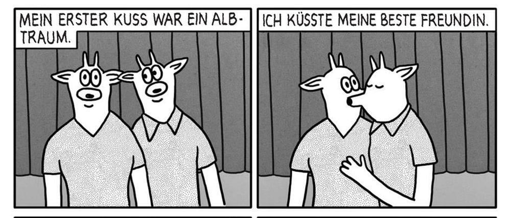 Tierisch menschlich: Eine Szene aus „Ich begehre Frauen“.