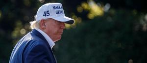 Alles fit? US-Präsident Donald Trump 